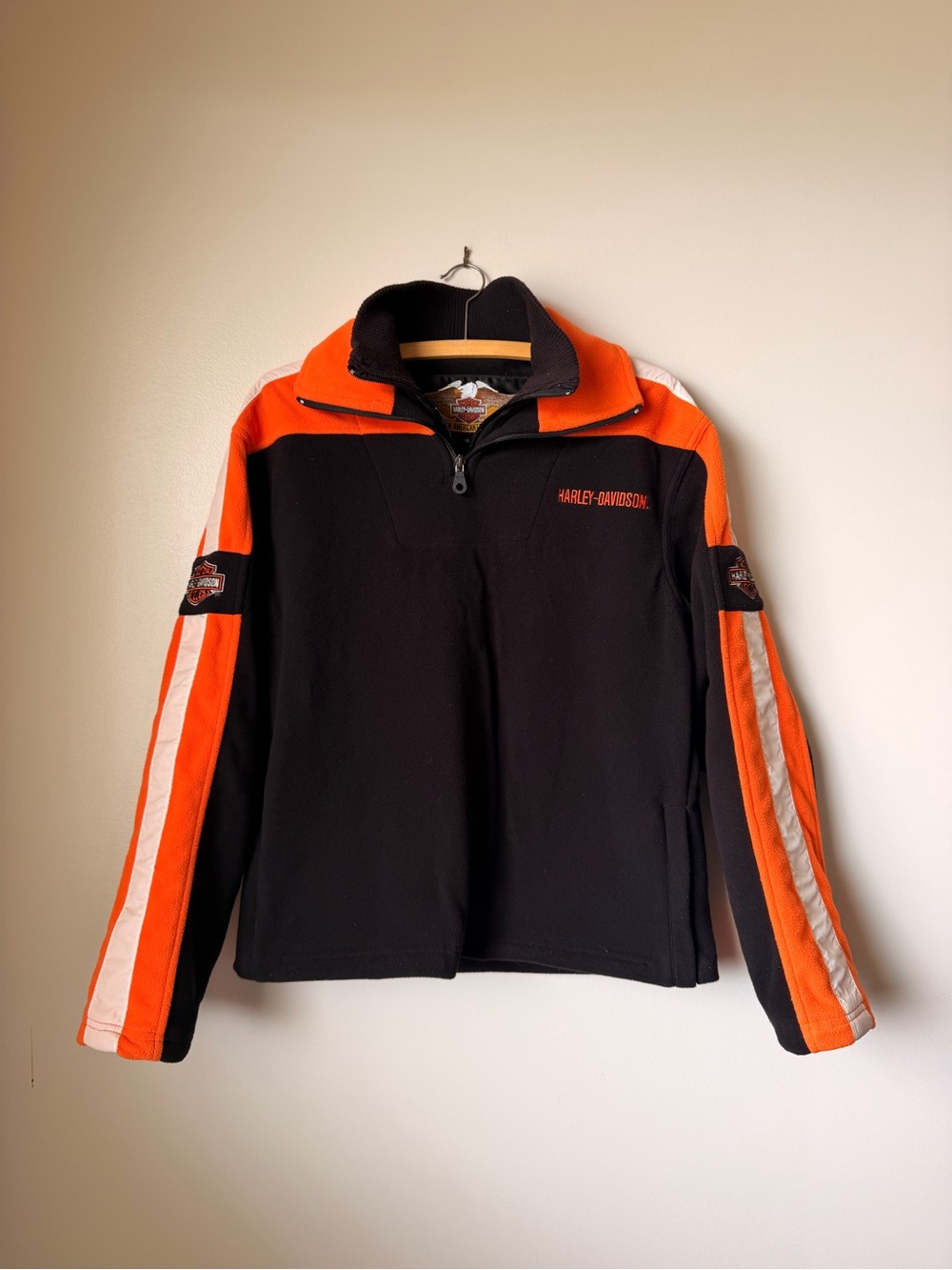 Harley-Davidson Fleece Quarter-Zip Pullover